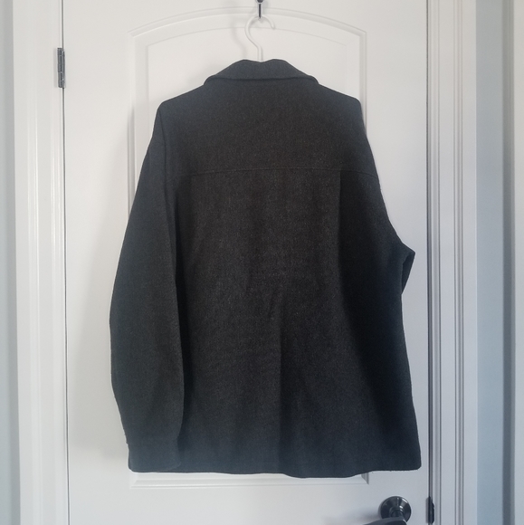 Mens Short Trench Coat - Picture 2 of 3